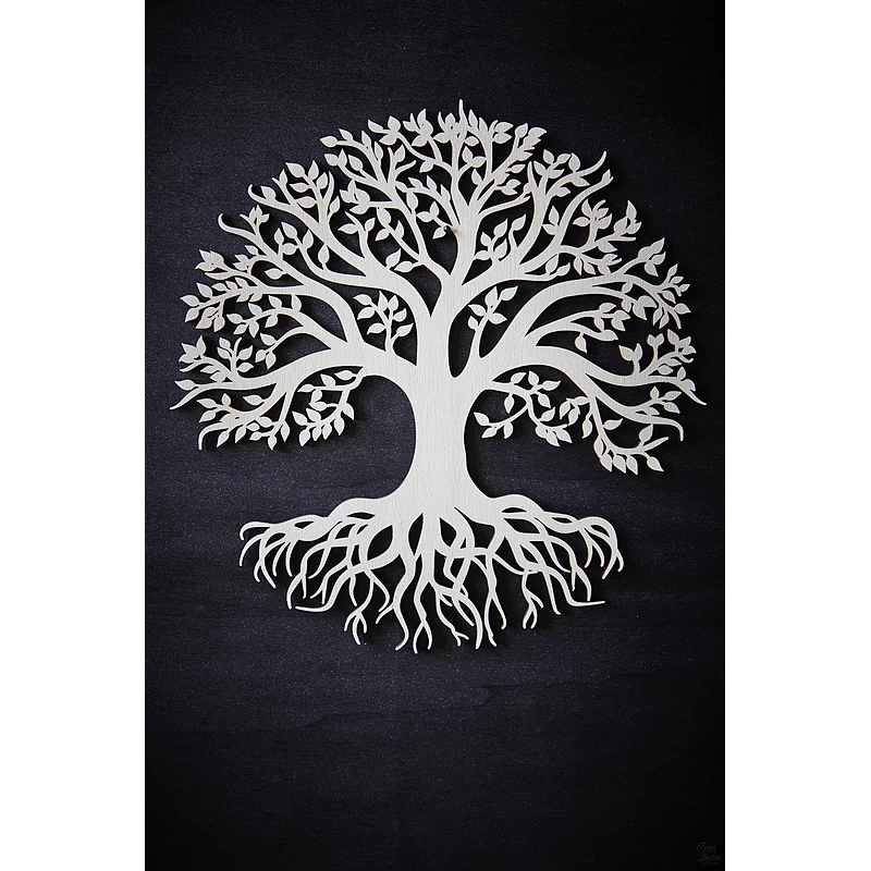 Arbre de vie mural en bois — 20 ou 30 cm