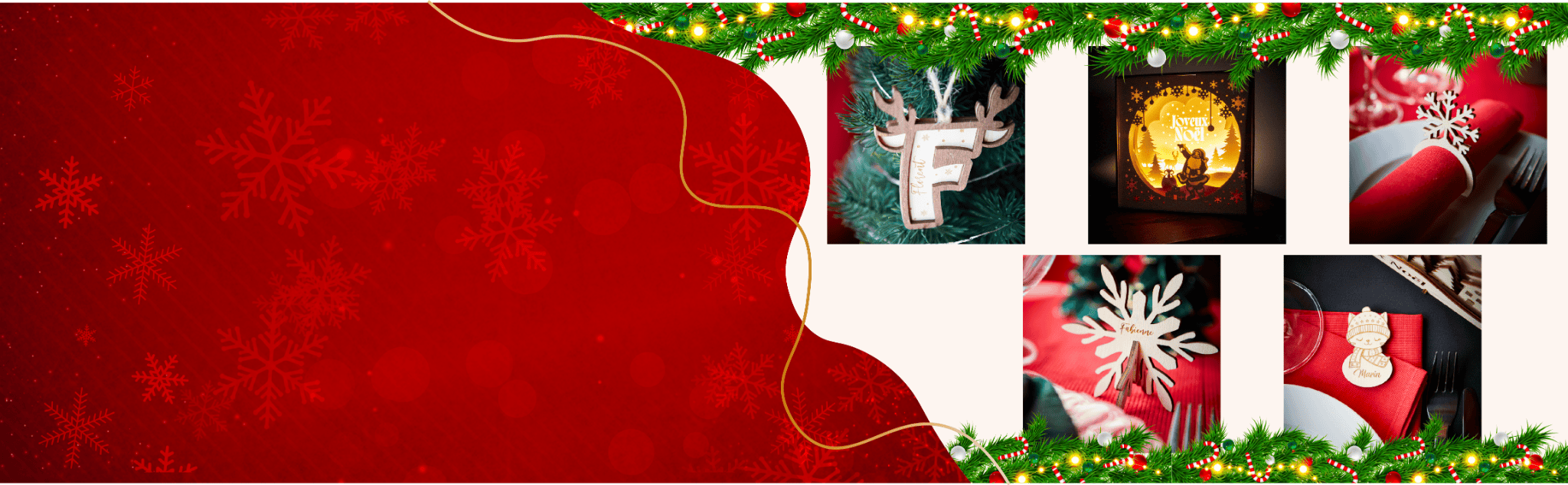 Découvrez nos décos de Noël et de fin d'année